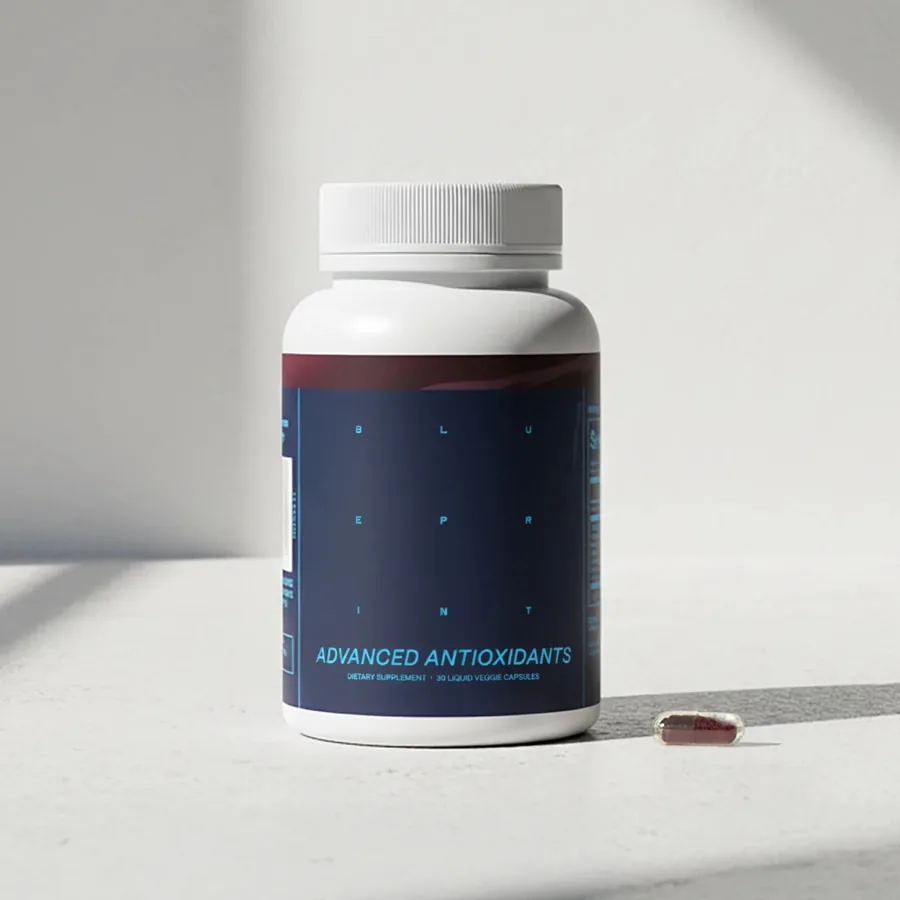 Blueprint Advanced Antioxidants that James Chen uses in his protocol subset