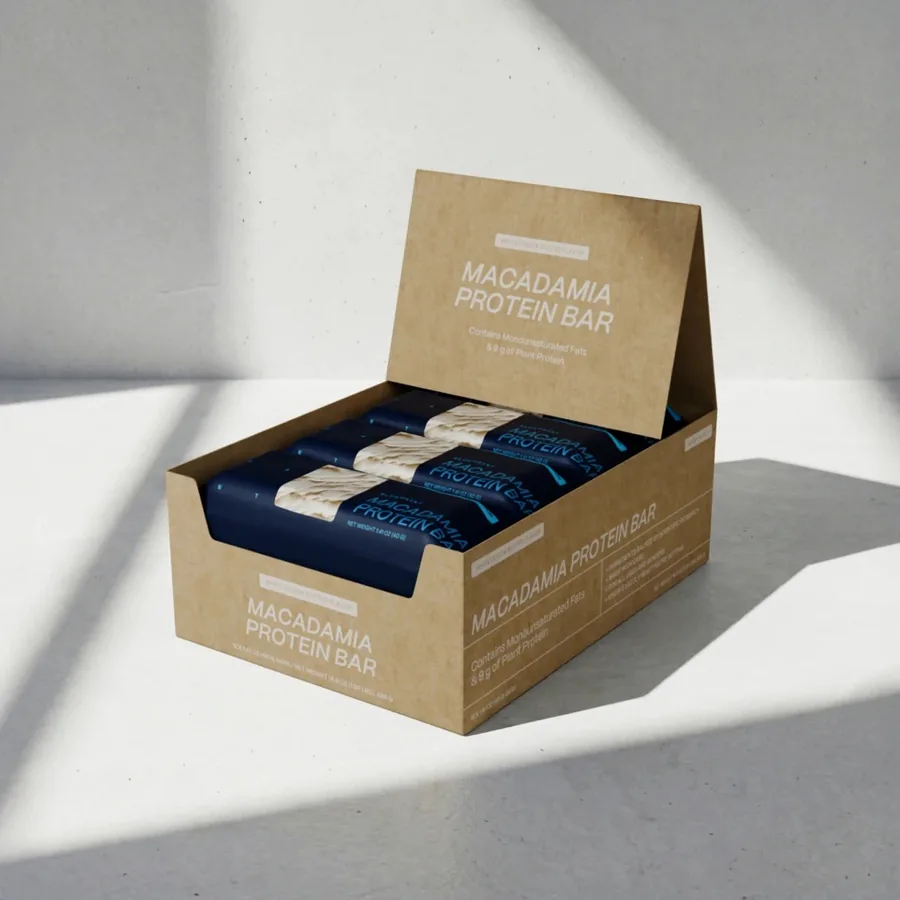 Blueprint Macadamia Protein Bar that James Chen uses in his protocol subset