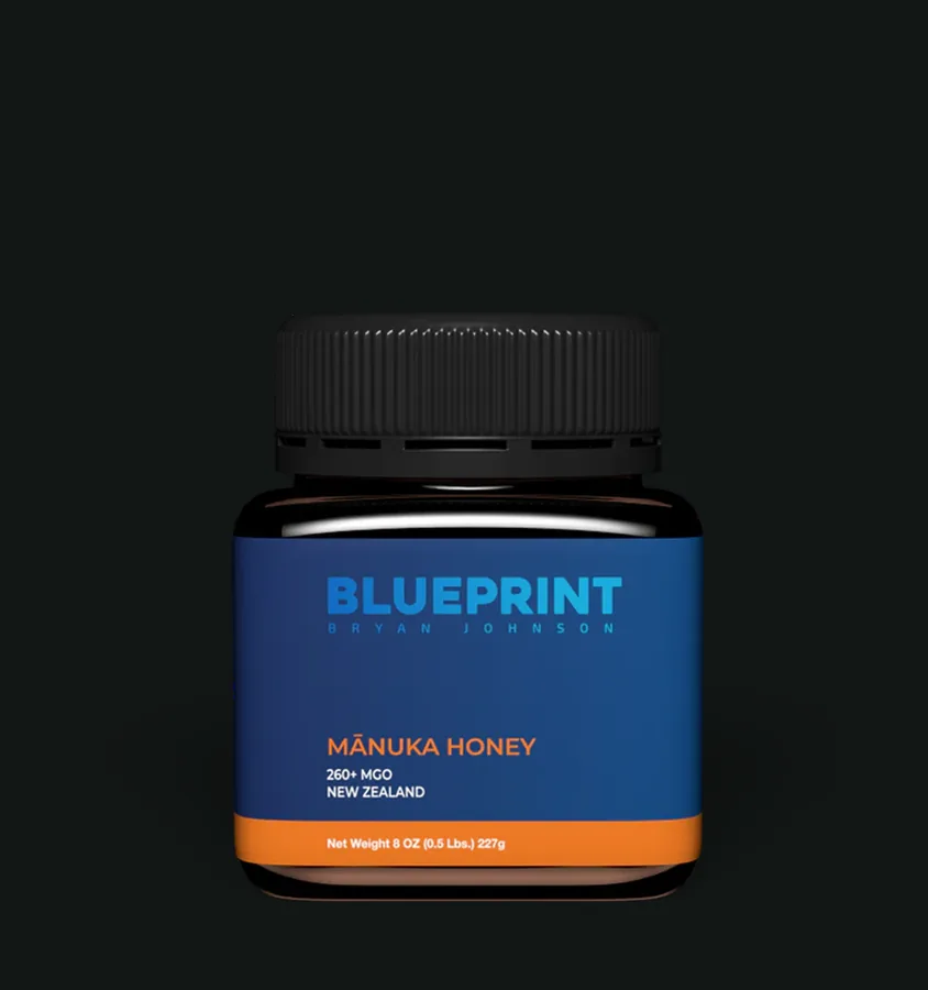 Blueprint Manuka Honey that James Chen uses in his protocol subset